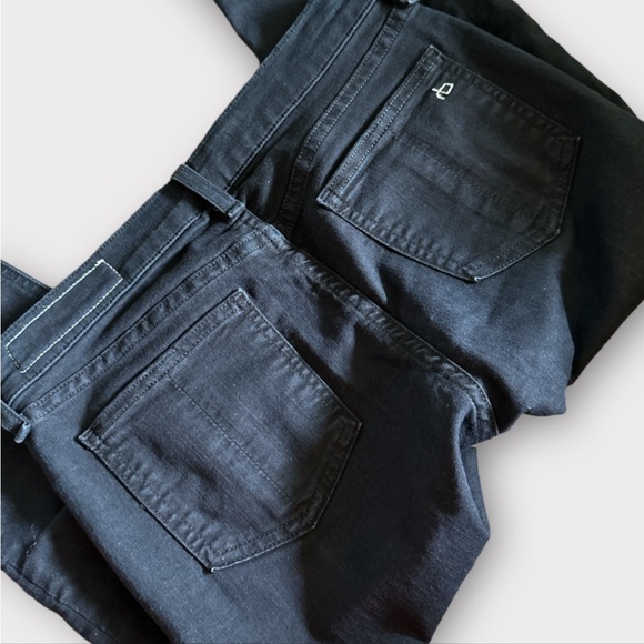 Rag & Bone Capri Jeans in Black - Picture 4 of 4